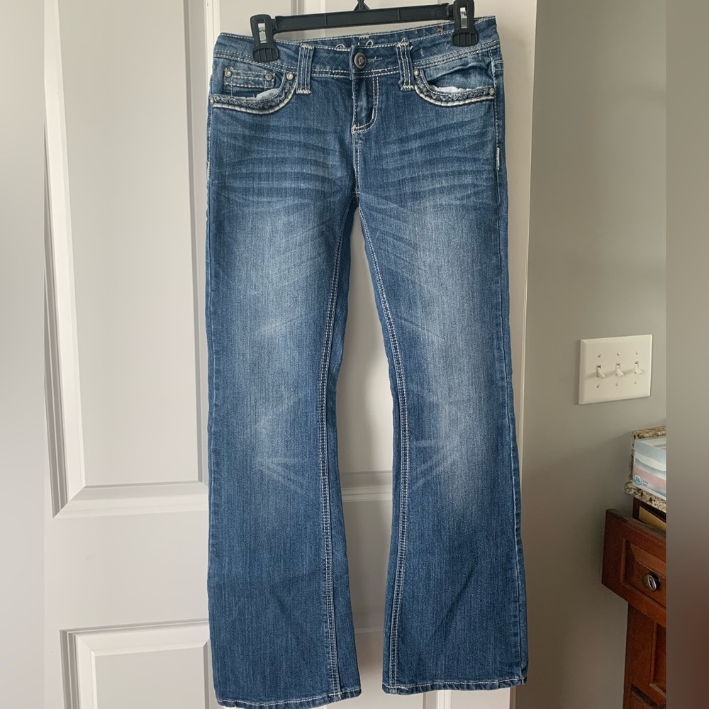 Red Camel Boot Cut Jeans